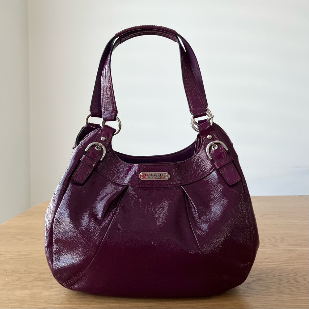 Coach Madison Maggie Patent Leather Bag